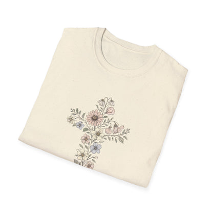 Floral cross bouquet T-Shirt