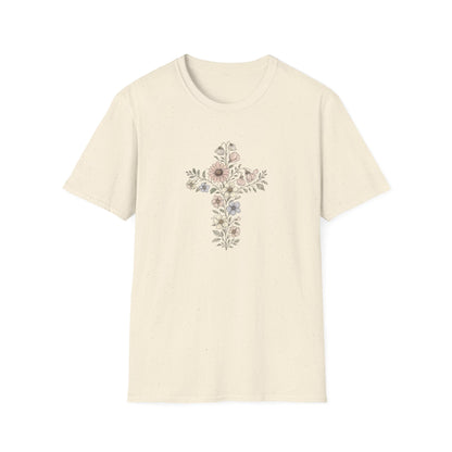 Floral cross bouquet T-Shirt