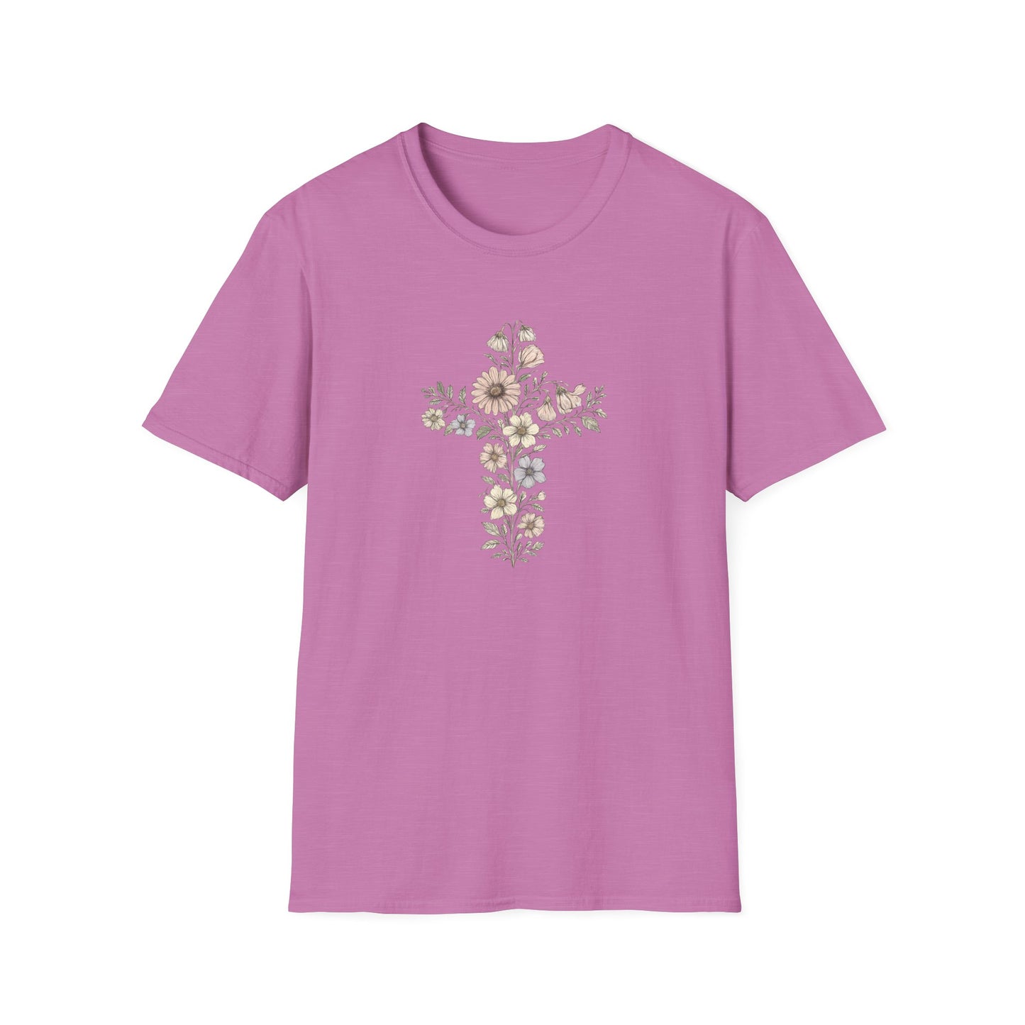 Floral cross bouquet T-Shirt