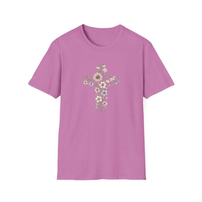 Floral cross bouquet T-Shirt