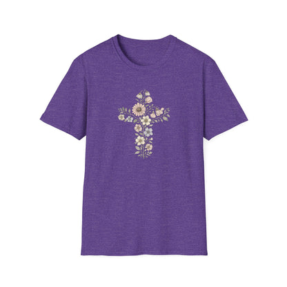 Floral cross bouquet T-Shirt