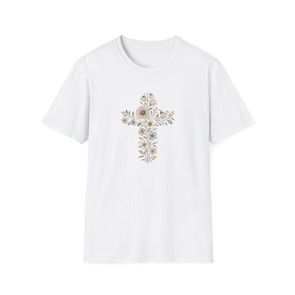 Floral cross bouquet T-Shirt