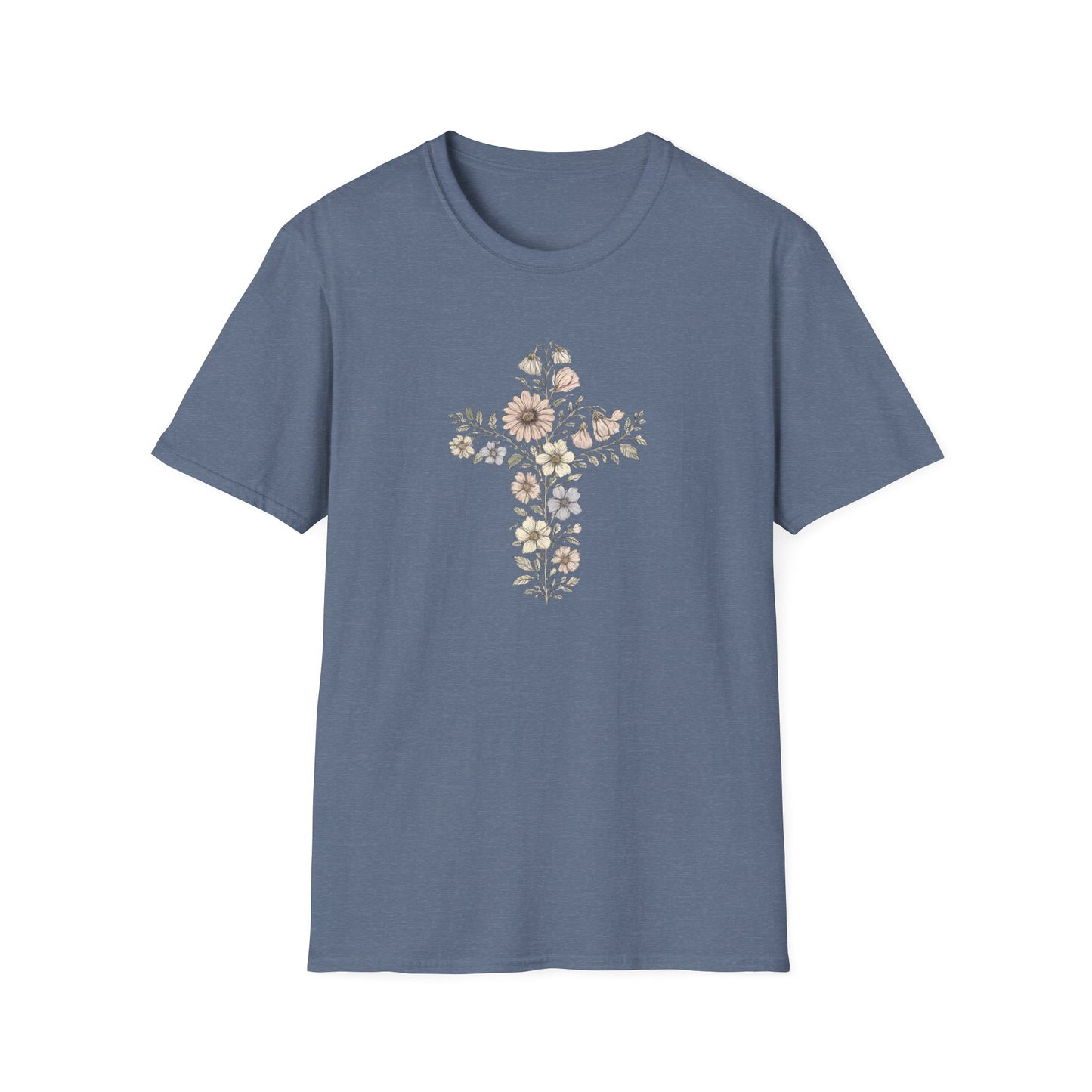 Floral cross bouquet T-Shirt