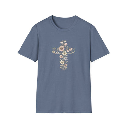 Floral cross bouquet T-Shirt