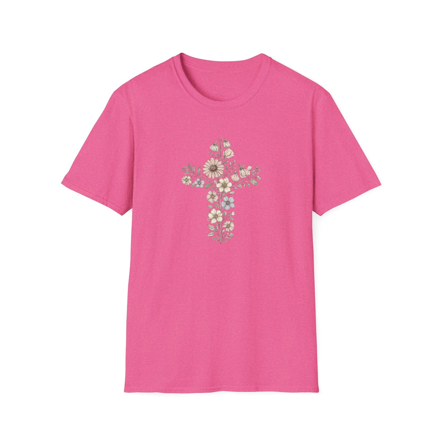 Floral cross bouquet T-Shirt